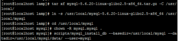 Linux+Apache+Mysql+Php源码安装